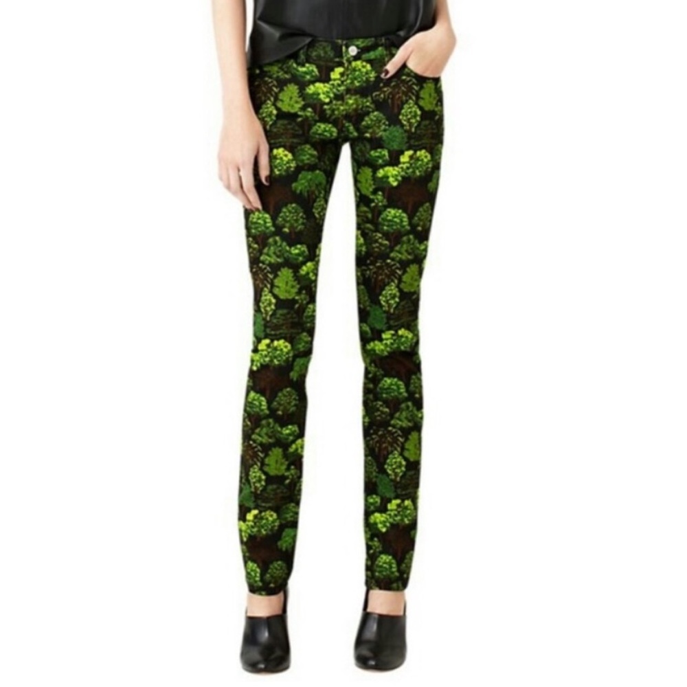 Kate Spade Saturday Printed Skinny Leg Pants • Sz 4 • NEW!
